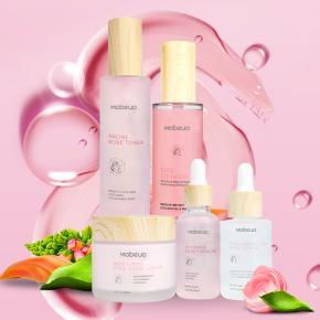 Rose Brightening Skincare Set